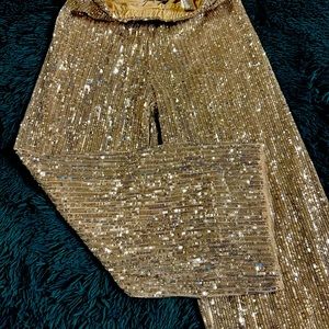 Zara sequins pants